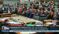 Primera ministra australiana anuncia elecciones internas en su partido