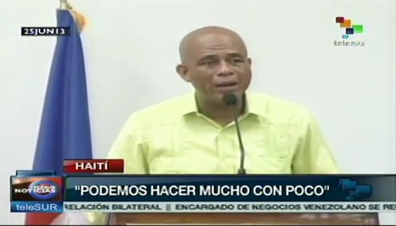 Presidentes Venezuela y Haití estrechan lazos bilaterales