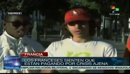 Desempleo en Francia afecta al 27% de la población joven