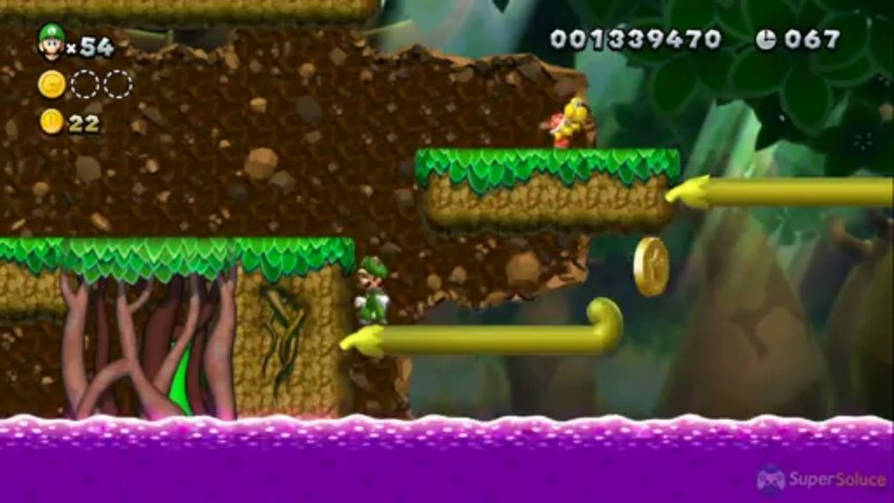 Soluce New Super Luigi U : Niveau 5-2