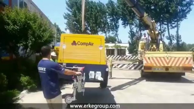 ERKE Dış Ticaret ltd., CompAir C115-12 Diesel Portable Compressor - İstanbul
