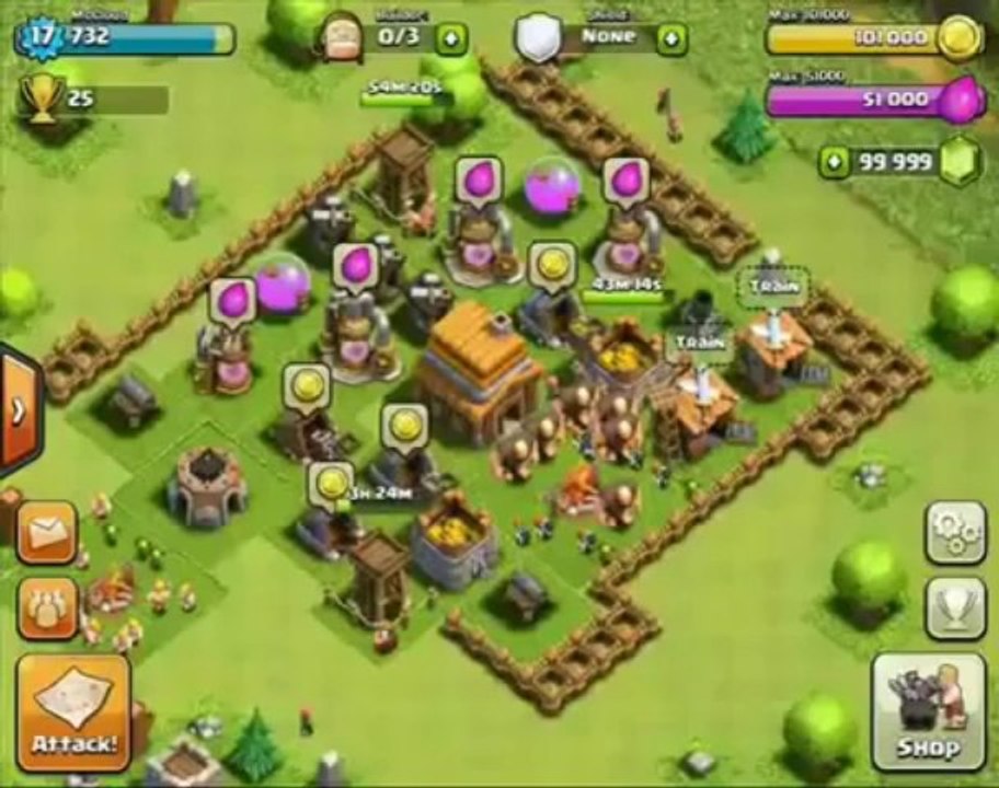 2013 Clash of Clans Hack PC iPhone iPad DownloadJune 2013