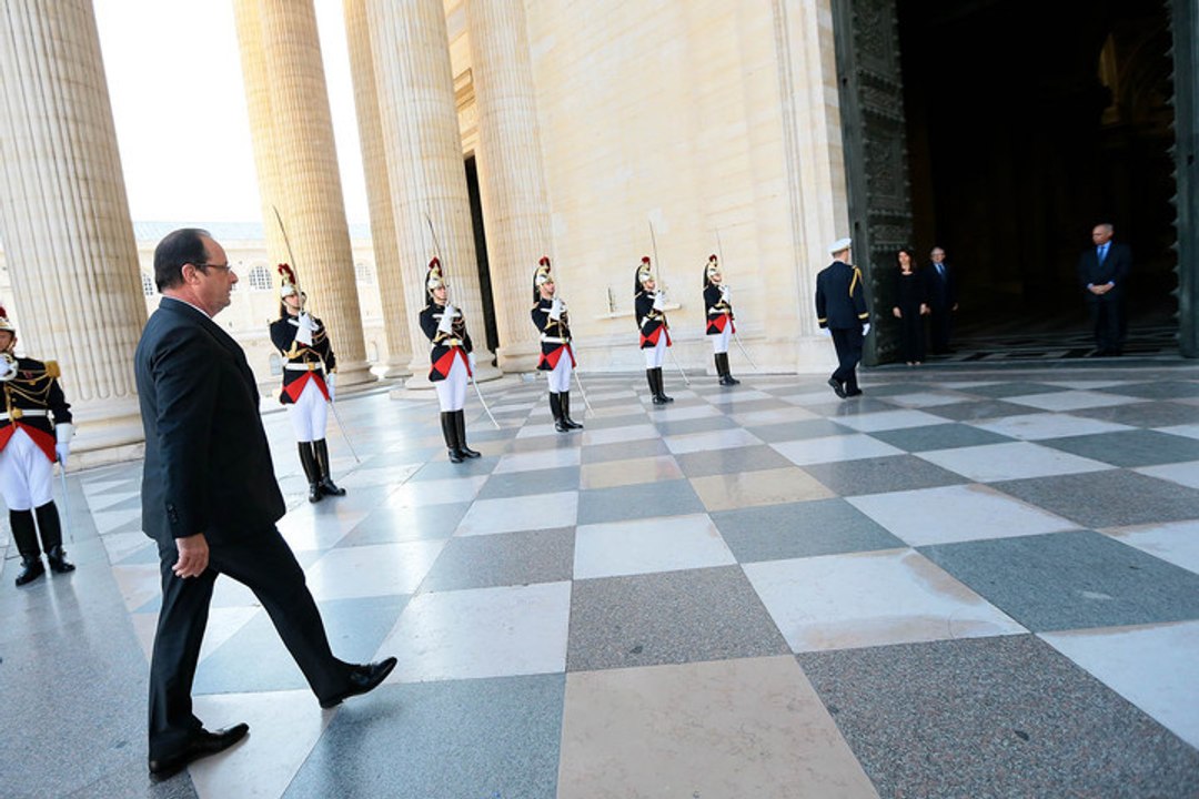 Hommage à Aimé Césaire au Panthéon