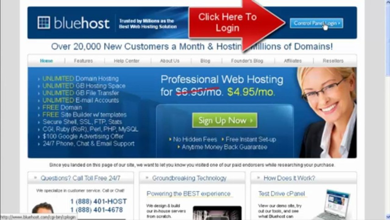 How To Start A blog or Website With BlueHost in  5 minutes