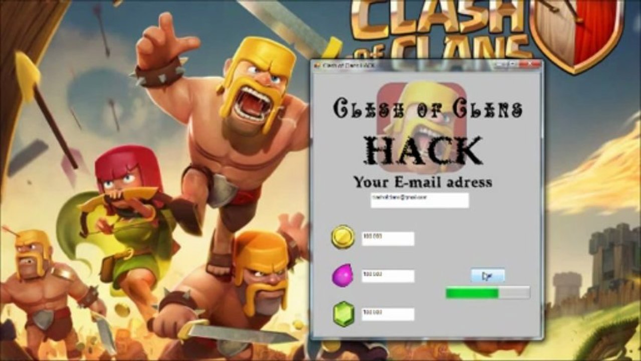 [NEW 2013] Clash of Clans Hack (PC, iPhone iPad) Download