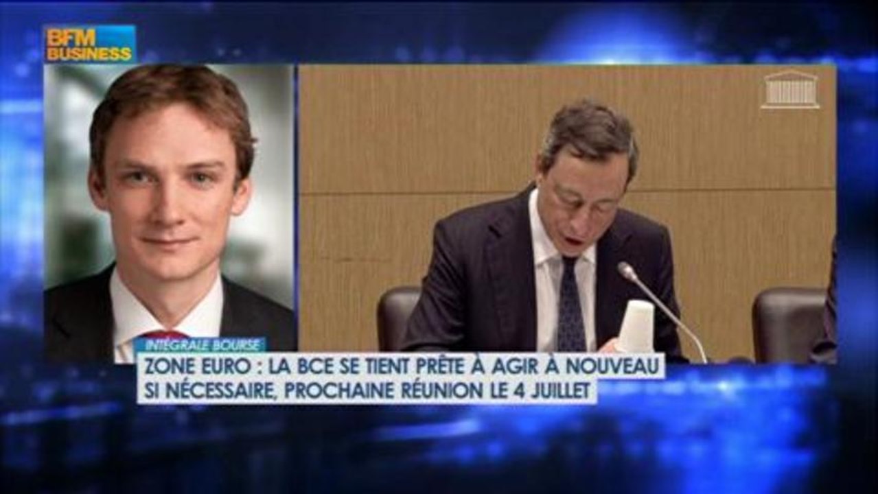 Les banquiers centraux rassurent les marchés : Fabrice Montagné dans Intégrale Bourse - 26 juin