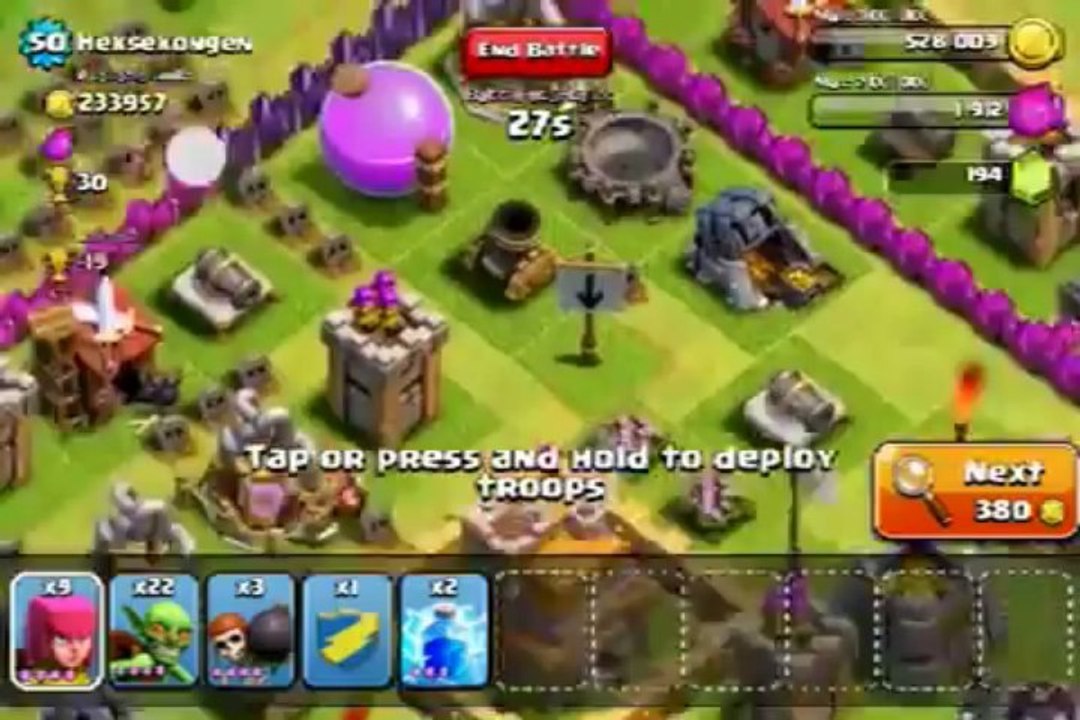 Clash of Clans search and always online hack