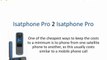 Does it cost me to receive a call from a landline using my isatphone pro satellite phone