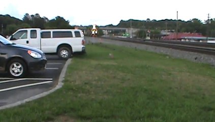 Norfolk Southern empty well train through Austell Ga into Whitaker Yard.