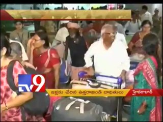 After 12 days struggle telugus reach Hyderabad