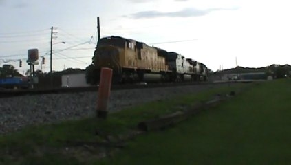 Union Pacific stack train east through Austell Ga.