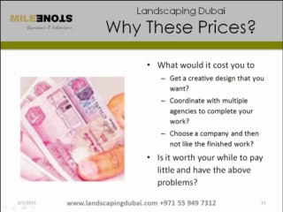 Landscaping Dubai: Creative And Well Implemented Designs