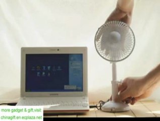 USB / Batteries Powered Mini Fan with ANGLE ADJUSTMENT Head