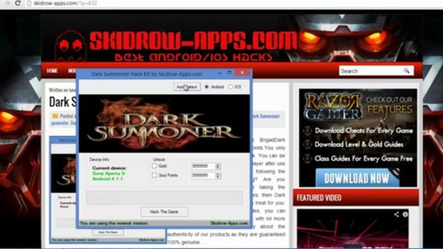 Dark Summoner Hack Tool Cheat [ Android iOS ]