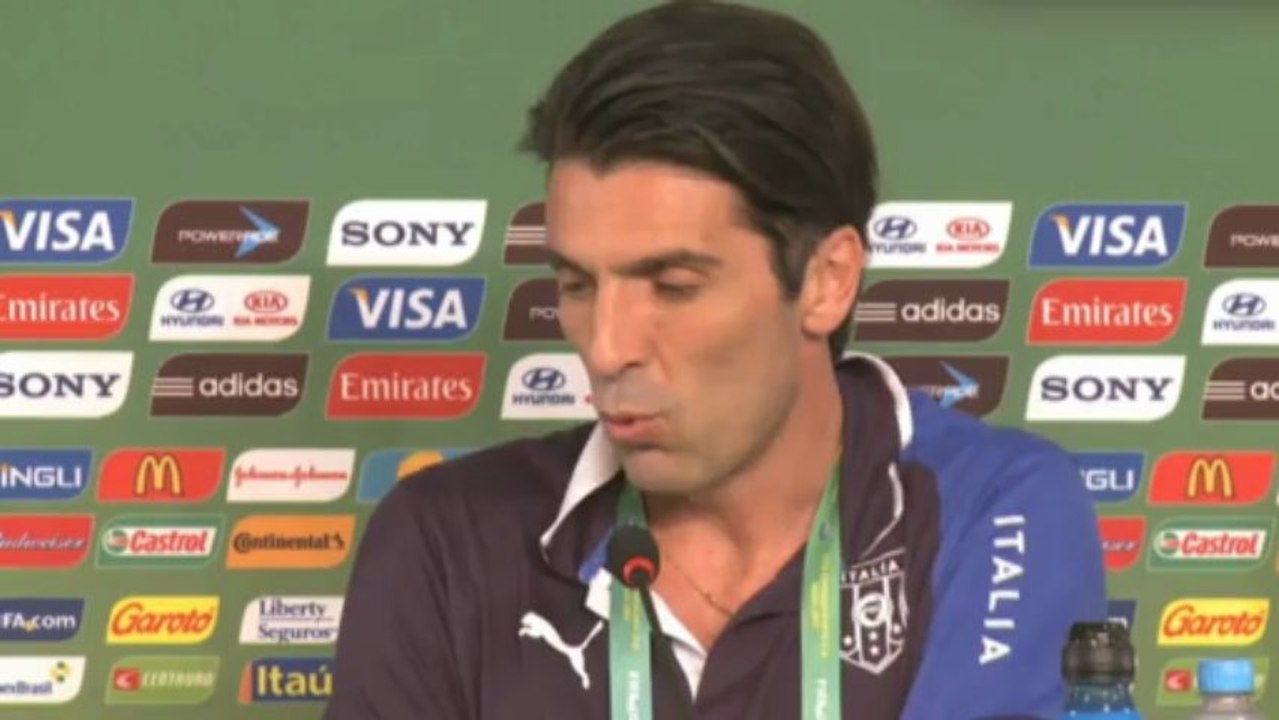 Buffon: "Portiere, ruolo ingrato ma devo fare meglio"