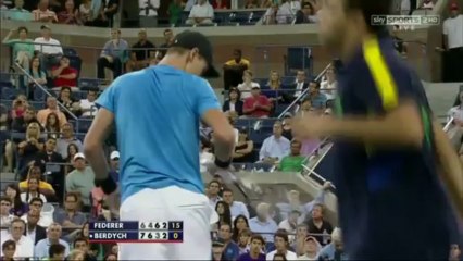 Roger Federer - Top 10 insane slices (HD)