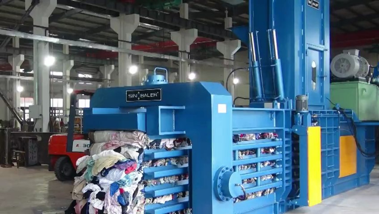 SINOBALER-Textile Baler for clothes