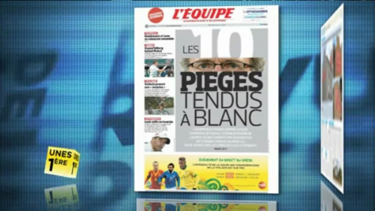 Revue de presse Unes 1ère - mercredi 26 juin 2013