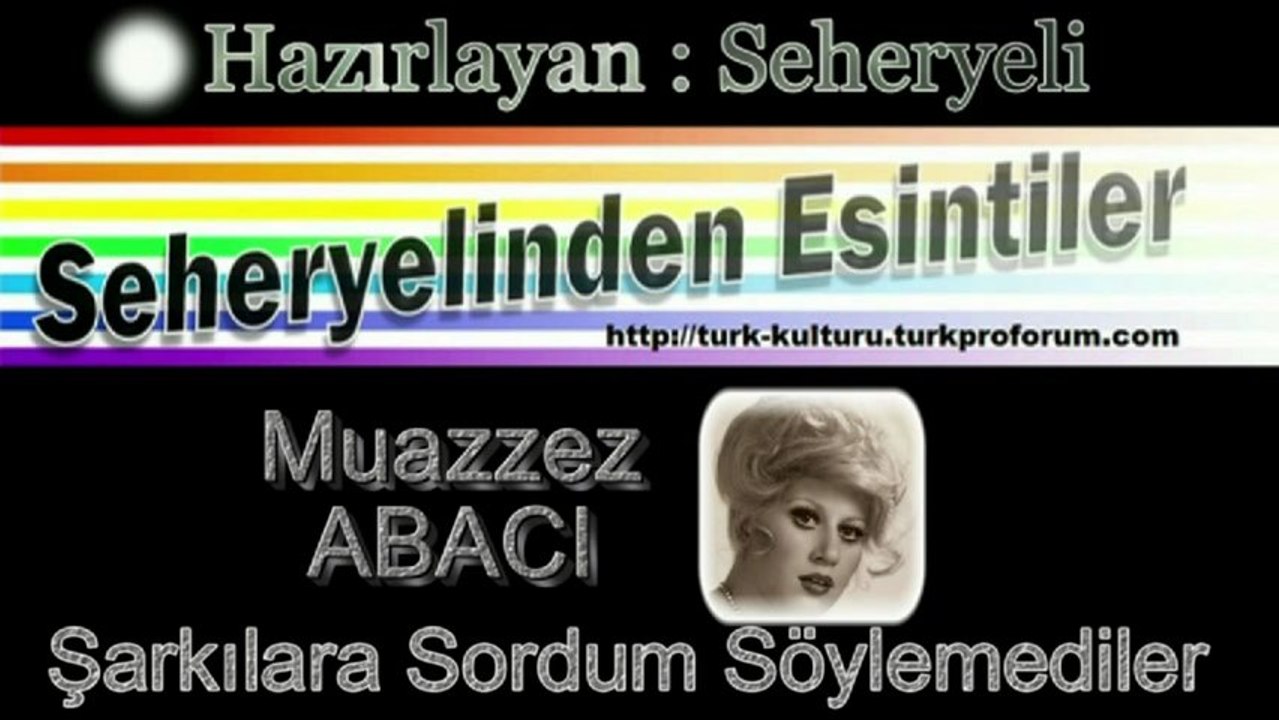 Muazzez Abacı ♪♪♪   Şarkılara Sordum Söylemediler