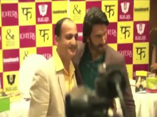 His handlebars might prove lucky for Ranveer