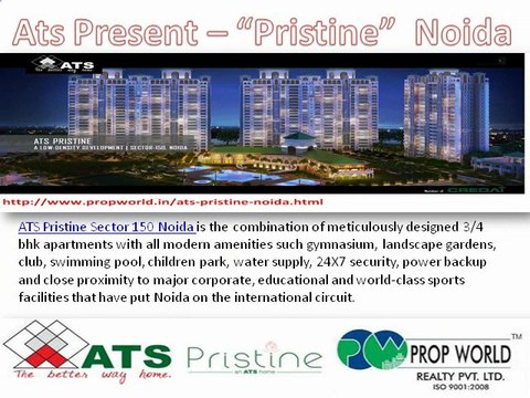 ATS Pristine Noida,Sector 150,9910007510,ATS New Residential Project In Noida