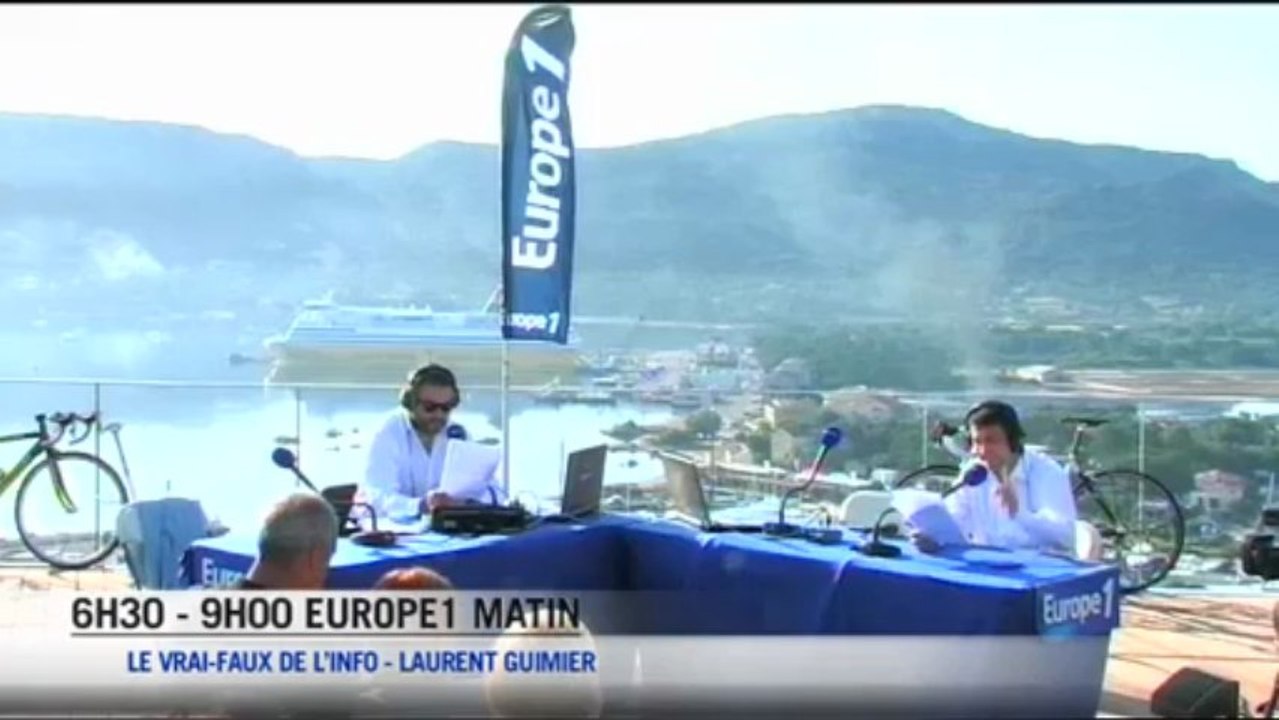 Europe 1 Matin spécial Tour de France - Le Zapping