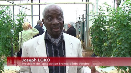 Luçon, Sainte Gemme la Plaine: visite d'une délégation béninoise