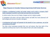 Contact Call Center - How Using a Contact Call Center Can Help a Business Succeed