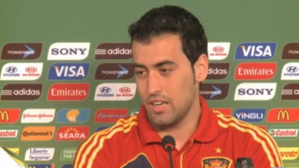 Busquets: "Italia versatile ma noi saremo pronti"