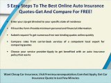 Car Insurance At Lowest Prices With No Money Down And No Credit Check