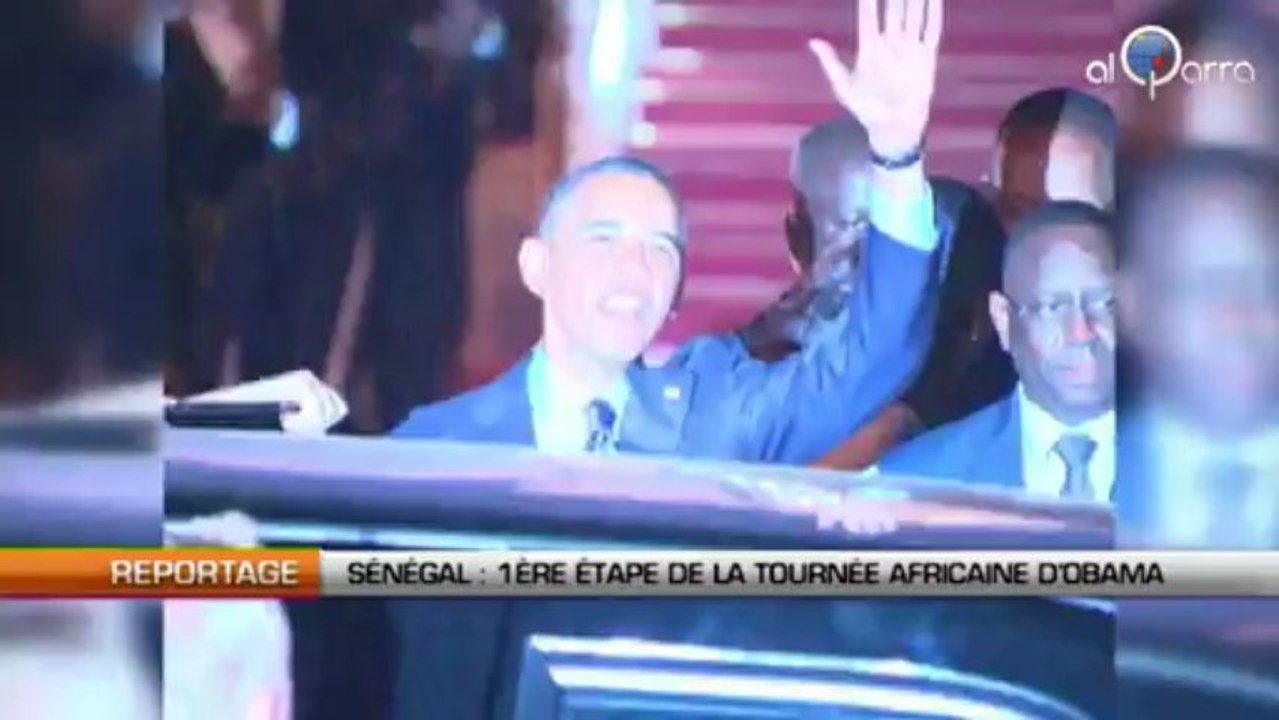 Sénégal : 1ère étape de la tournée africaine d’Obama