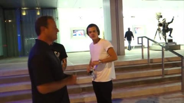 Harry Styles Wants Brad Pitt's Fight Club Body