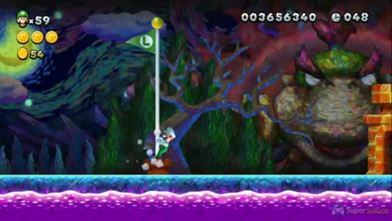 Soluce New Super Luigi U : Niveau 9-5