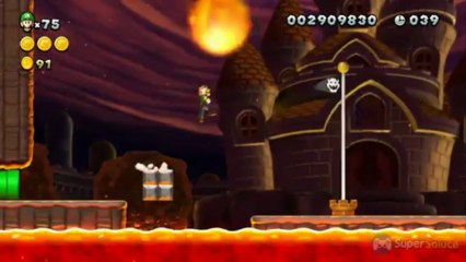 Soluce New Super Luigi U : Niveau 8-4