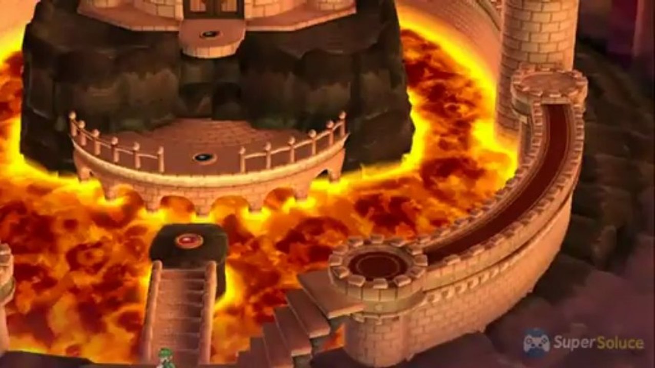 Soluce New Super Luigi U : Niveau 8-1 Passage secret