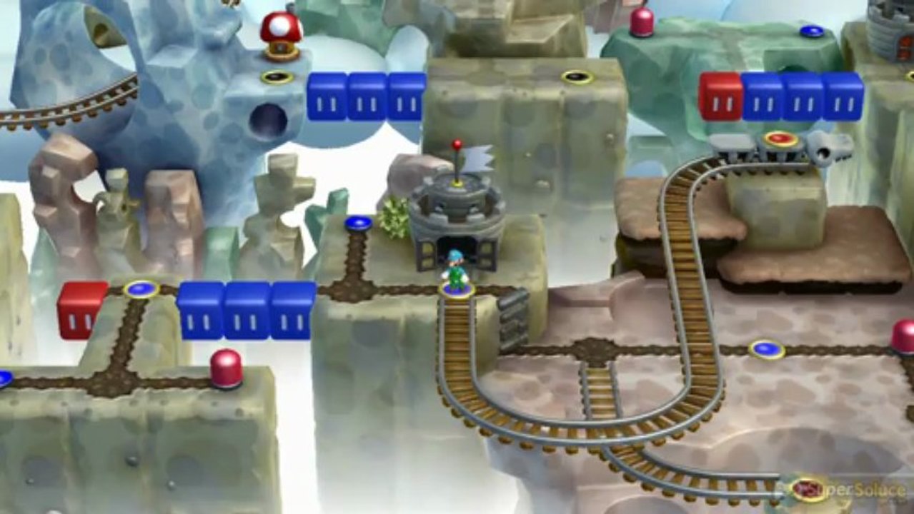 Soluce New Super Luigi U : Niveau 6-Tour Passage secret