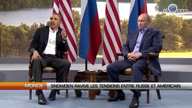 Snowden ravive les tensions entre russe et américain