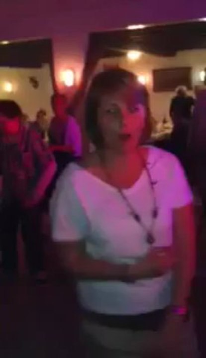 girl and her dance move