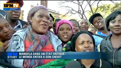 BFM STORY: Mandela dans un état critique, le monde entier à son chevet - 27/06