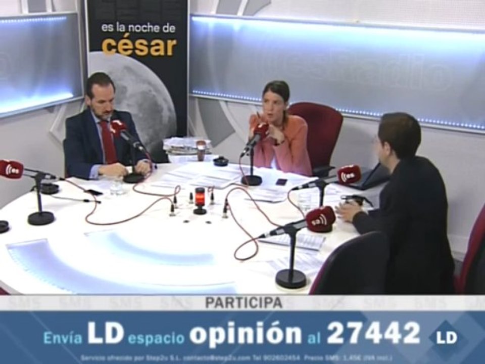 Es la noche de César: Tertulia económica - 21/03/13 - Clip