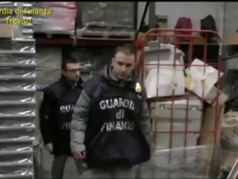Treviso - GdF sequestra 5 tonnellate di sigarette (27.06.13)