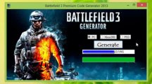 Battlefield 3 Premium Code Generator _ Générateur _ Juillet - August 2013 Update