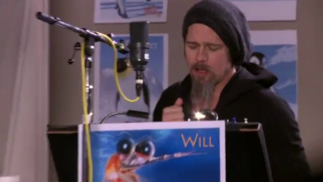 NEW Happy Feet 2 Broll with Brad Pitt Matt Damon and Others