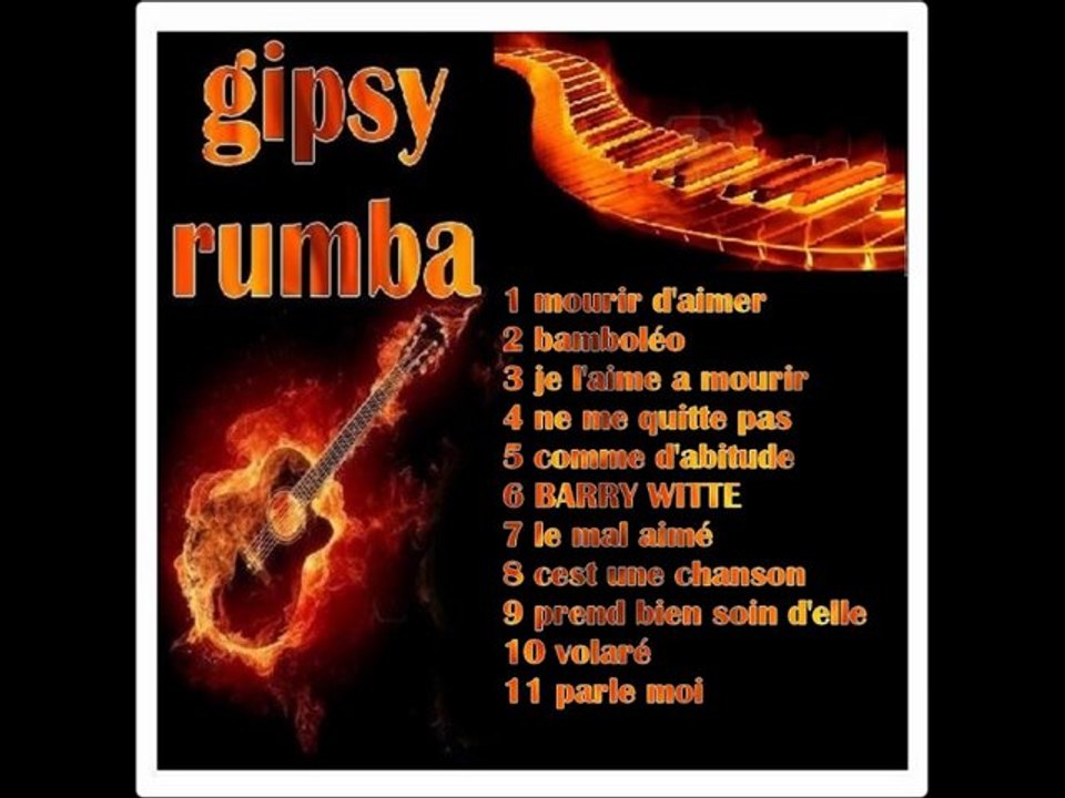 NOTRE NOUVEL ALBUM DES GIPSY RUMBA gitan de carcassonne RAYMON1101 vivent-les-gitan AMO