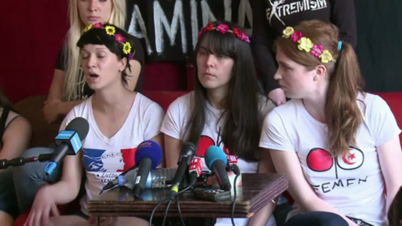 Libérées à Tunis, les Femen ne "regrettent rien"