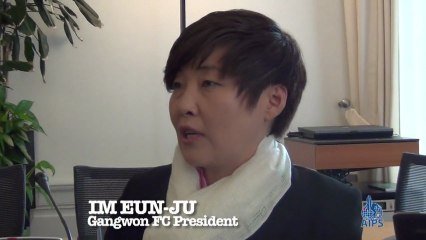 Im Eun-Ju, first woman referee