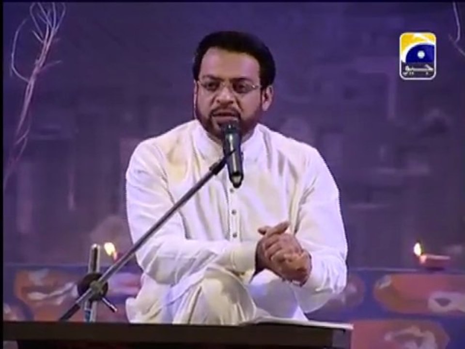 Shab-e-Barat Part 4 special transmission with @AamirLiaquat on Geo 24-6-2013