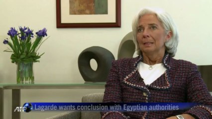 IMF's Lagarde talks European, world economies