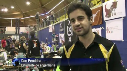 Brasil tenta título na Copa do Mundo de robôs