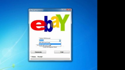 Ebay Gift Card Generator UPDATED 2013 [Free Download]